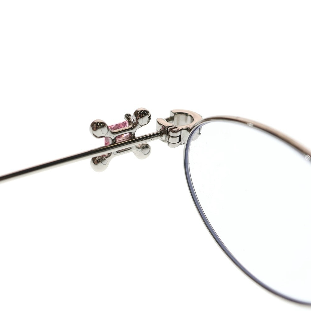 GENTLE MONSTER(ジェントルモンスター) On Ring 02 オーバルメタル アイウェア シルバー