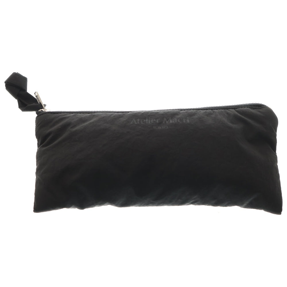 Atelier Macri(アトリエマクリ) rimless リムレス アイウェア クリア シルバー