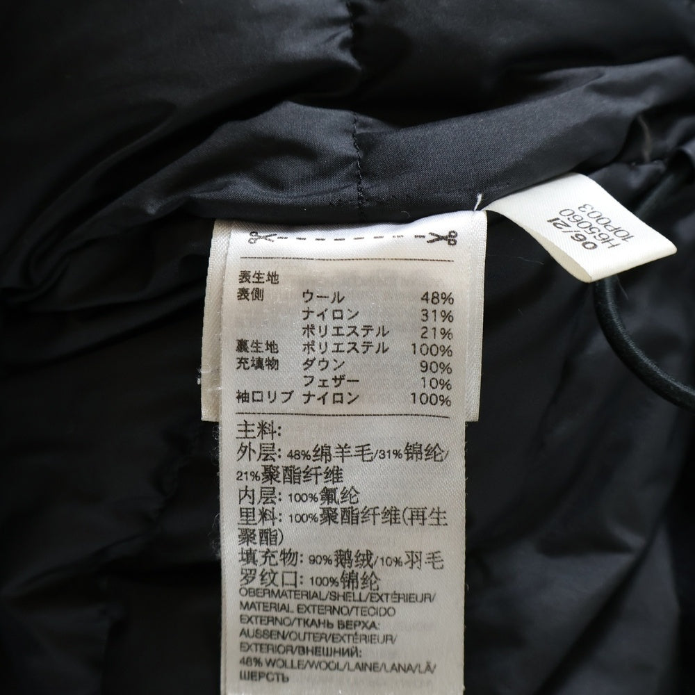 Y-3(ワイスリー) 21AW CH2 MELTON GORE-TEX TERREX DOWN JACKET メルトン ゴアテックス ダウンジャケット ブラック