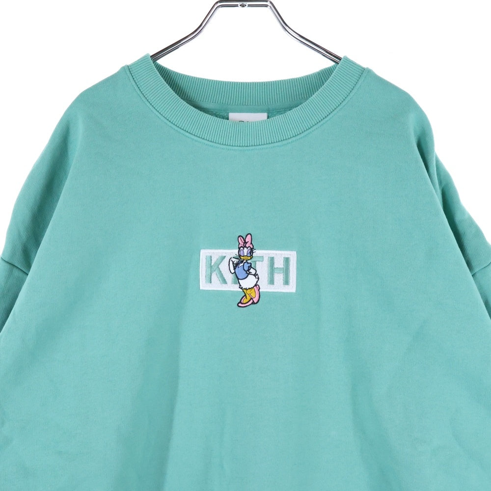 KITH(キス) ×Disney Daisy Classic Logo Crewneck デイジー刺繍