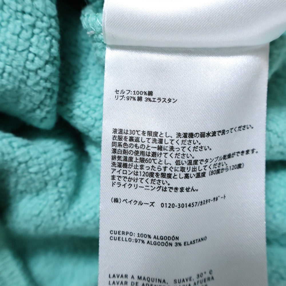 KITH(キス) ×Disney Daisy Classic Logo Crewneck デイジー刺繍 ボックスロゴ クルーネック スウェット トレーナー グリーン