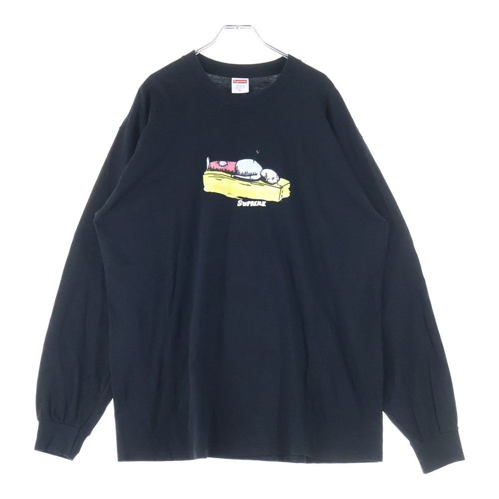 SUPREME(シュプリーム) 23AW Neil Blender Arrow L/S Tee ネイルブレンダーアロー ロングスリーブ 長袖Tシャツ カットソー ブラック