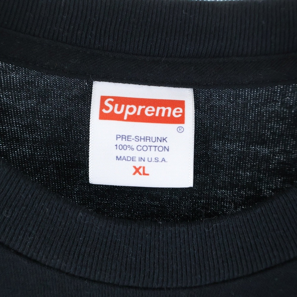 SUPREME(シュプリーム) 23AW Neil Blender Arrow L/S Tee ネイルブレンダーアロー ロングスリーブ 長袖Tシャツ カットソー ブラック