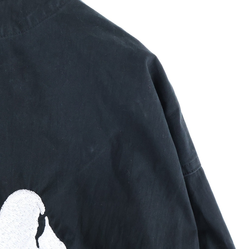 WTAPS(ダブルタップス) 22SS SCOUT LS NYCO.TUSSAH スカウト クロスボーン ロングスリーブ ブラック 221WVDT-SHM04