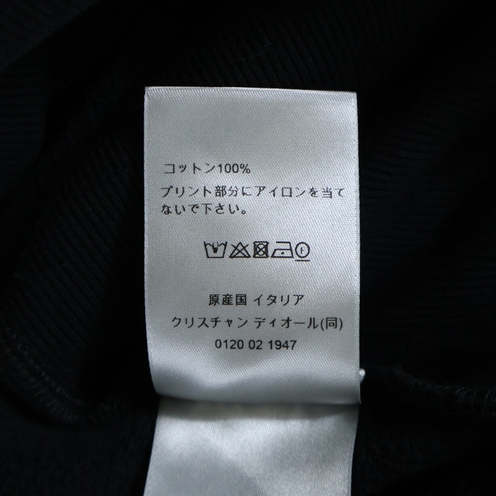 DIOR(ディオール) 24SS Multi Color Logo Print Pullover Hoodie マルチカラーロゴ プリント プルオーバーフーディー プルオーバーパーカー ブラック 413J646A0531