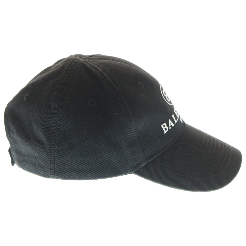 BALENCIAGA(バレンシアガ) 18SS BB Logo Baseball Cap フロントBBロゴ ベースボールキャップ 帽子 ブラック