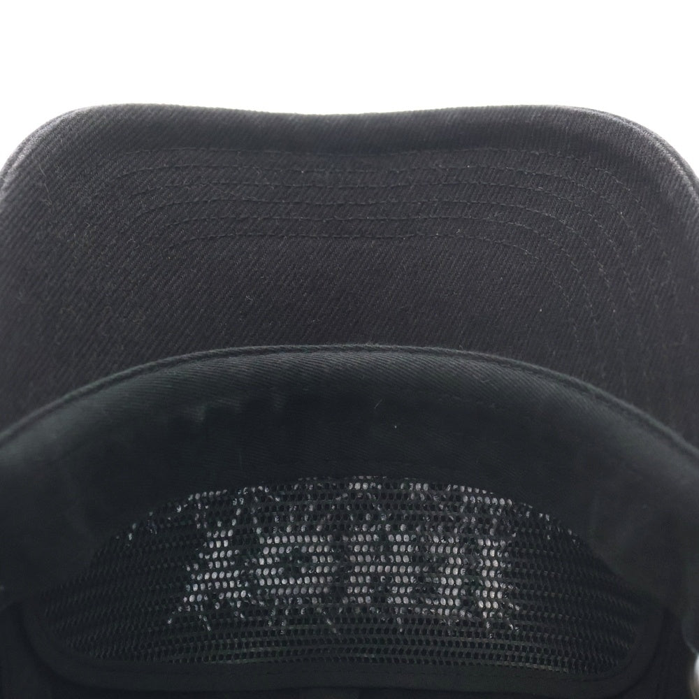 SUPREME(シュプリーム) 25AW ×Yohji Yamamoto Grommet 6-Panel Washed Cap ×ヨウジヤマモト グロメント 6パネル キャップ 帽子 ブラック
