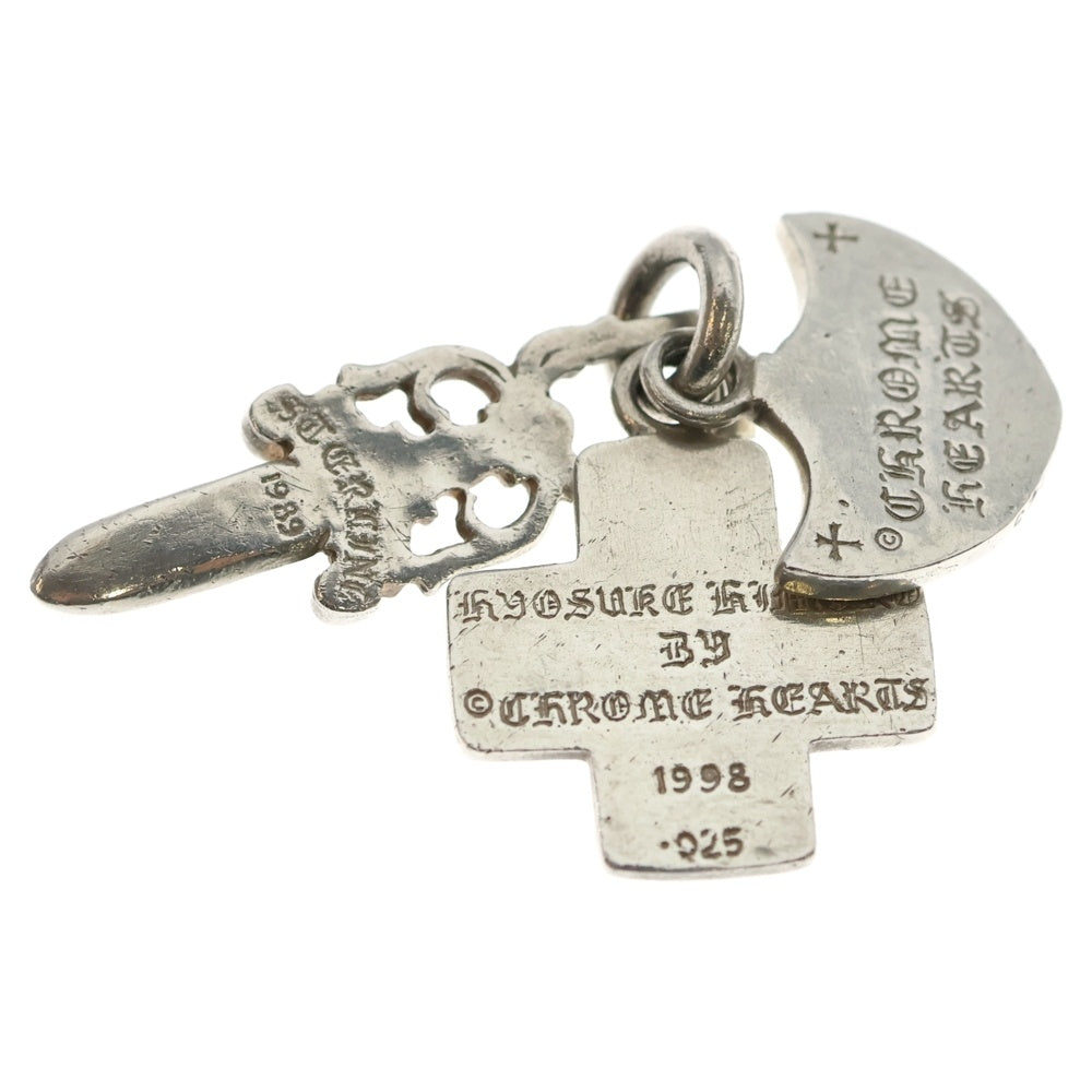 CHROME HEARTS(クロムハーツ) × 氷室京介 3TRINKETS 3トリンケッツ ペンダントトップ シルバー