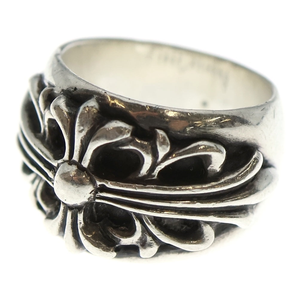 CHROME HEARTS(クロムハーツ) FLRL CRS フローラルクロス リング シルバー BCA346