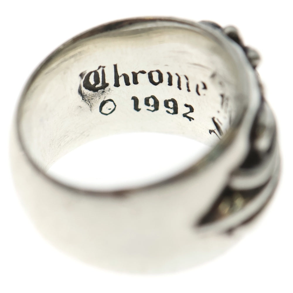 CHROME HEARTS(クロムハーツ) FLRL CRS フローラルクロス リング シルバー BCA346