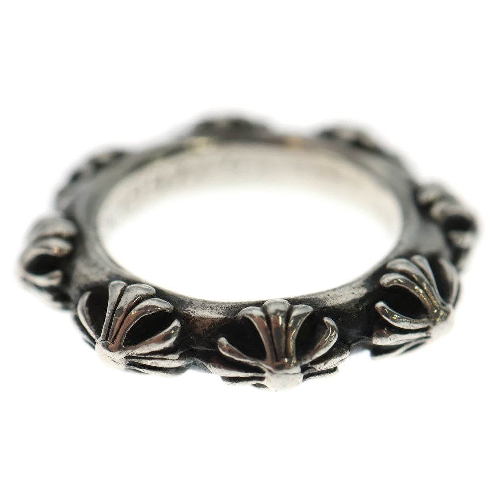 CHROME HEARTS(クロムハーツ) CROSS BAND クロスバンド リング シルバー BCA342