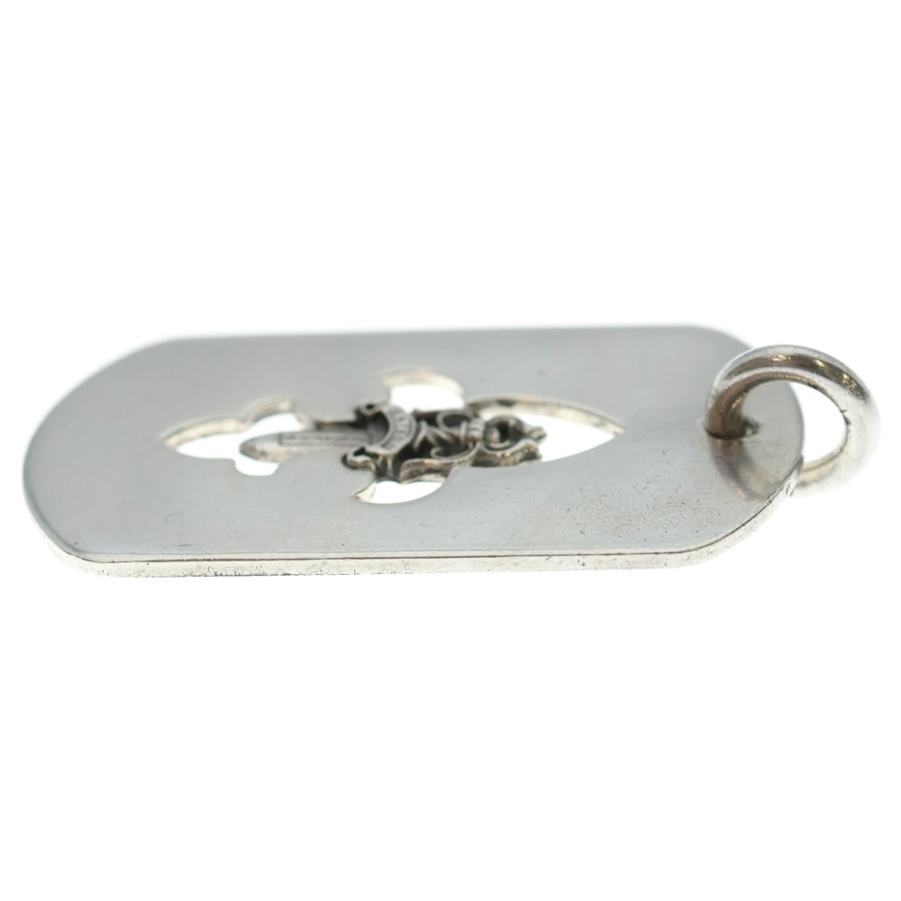 CHROME HEARTS(クロムハーツ) D TAG LRG FLE DAG フレア ダガー ラージ ドッグタグ ペンダントトップ シルバー