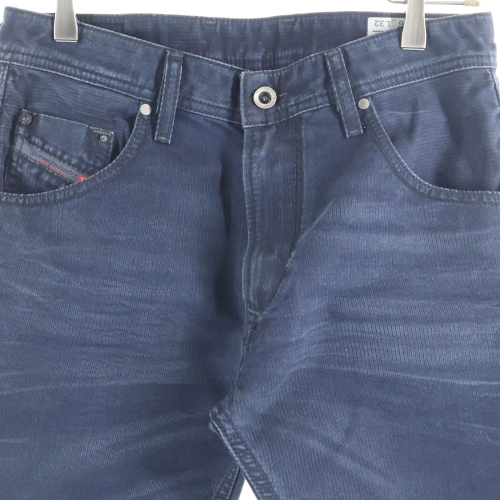 DIESEL(ディーゼル) KRAYVER 5P ストレートデニム パンツ ネイビー