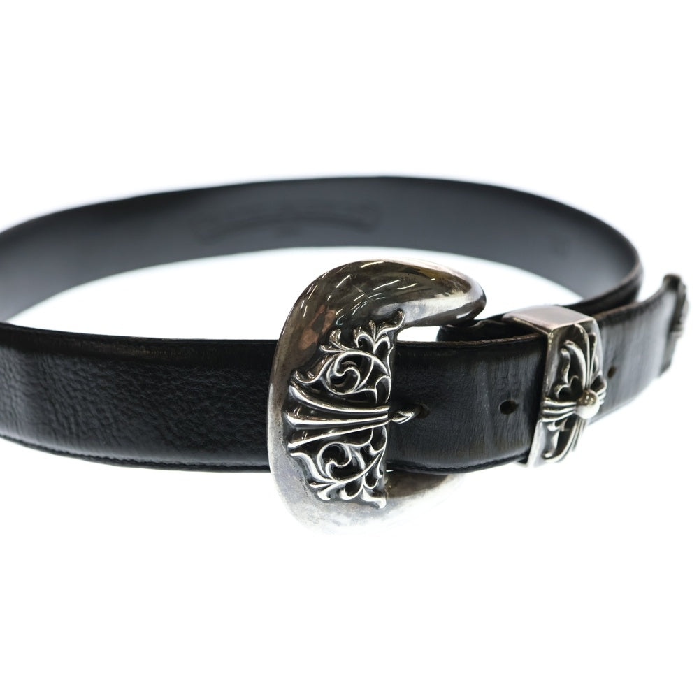 CHROME HEARTS(クロムハーツ) BLT CLASSIC 3PC クラシック 3ピース レザーベルト ブラック
