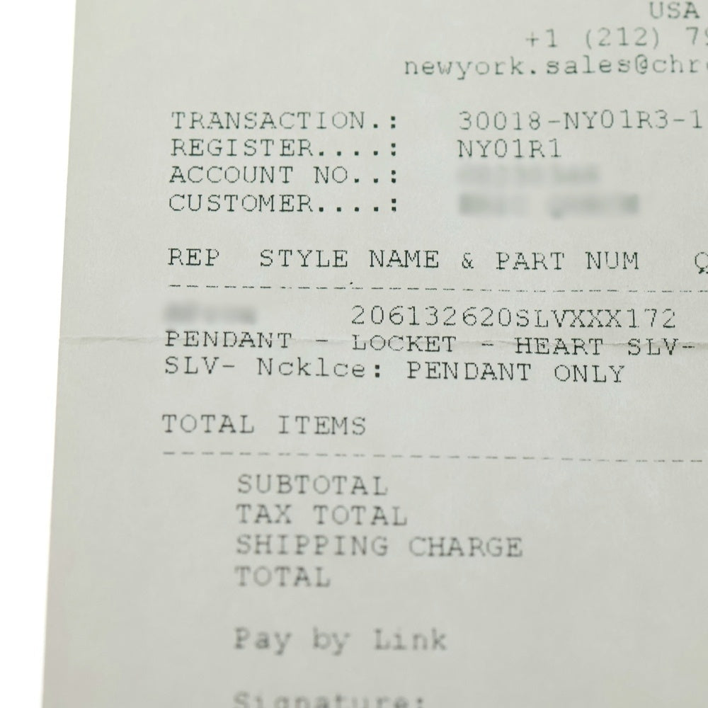 CHROME HEARTS(クロムハーツ) HEART LOCKET ハートロケット シルバー