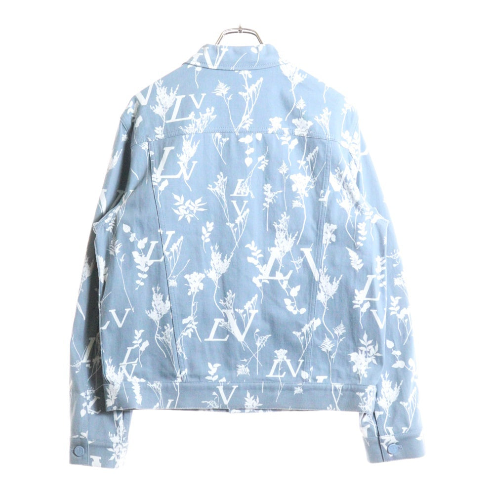 LOUIS VUITTON(ルイヴィトン) 22AW DNAリーフ総柄デニムジャケット