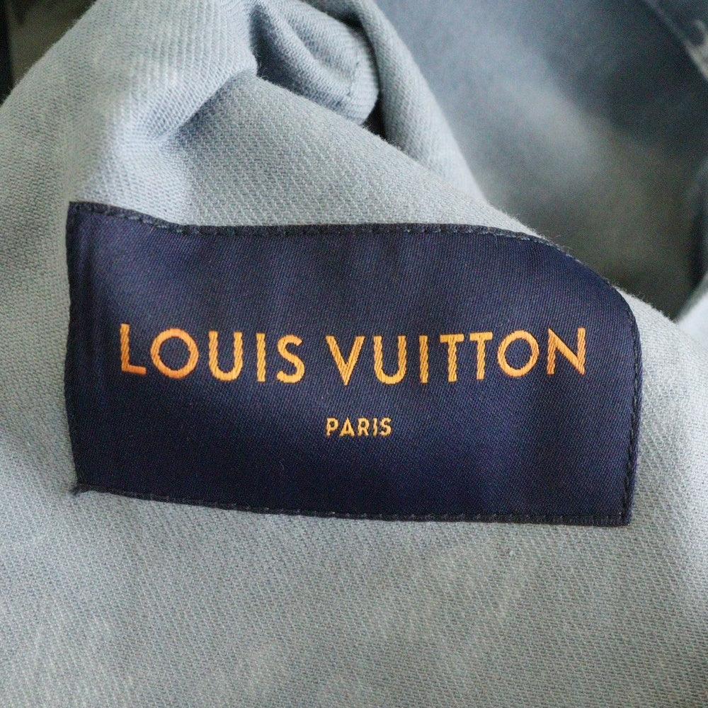 LOUIS VUITTON(ルイヴィトン) 22AW DNAリーフ総柄デニムジャケット