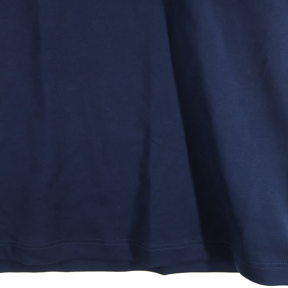 Berluti(ベルルッティ) Thabor スモールロゴ刺繍 クルーネック半袖Tシャツ ネイビー R26JRS124