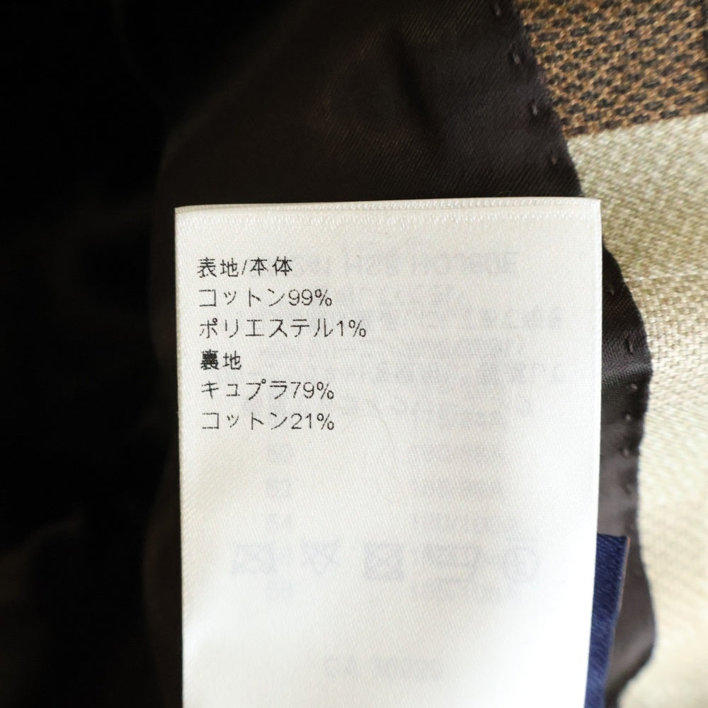 LOUIS VUITTON(ルイヴィトン) 24SS ダモフラージュ ダミエ ピクセル 迷彩 カモフラ総柄 2B テーラードジャケット ベージュ/カーキ RM241 HSB HQJ60E