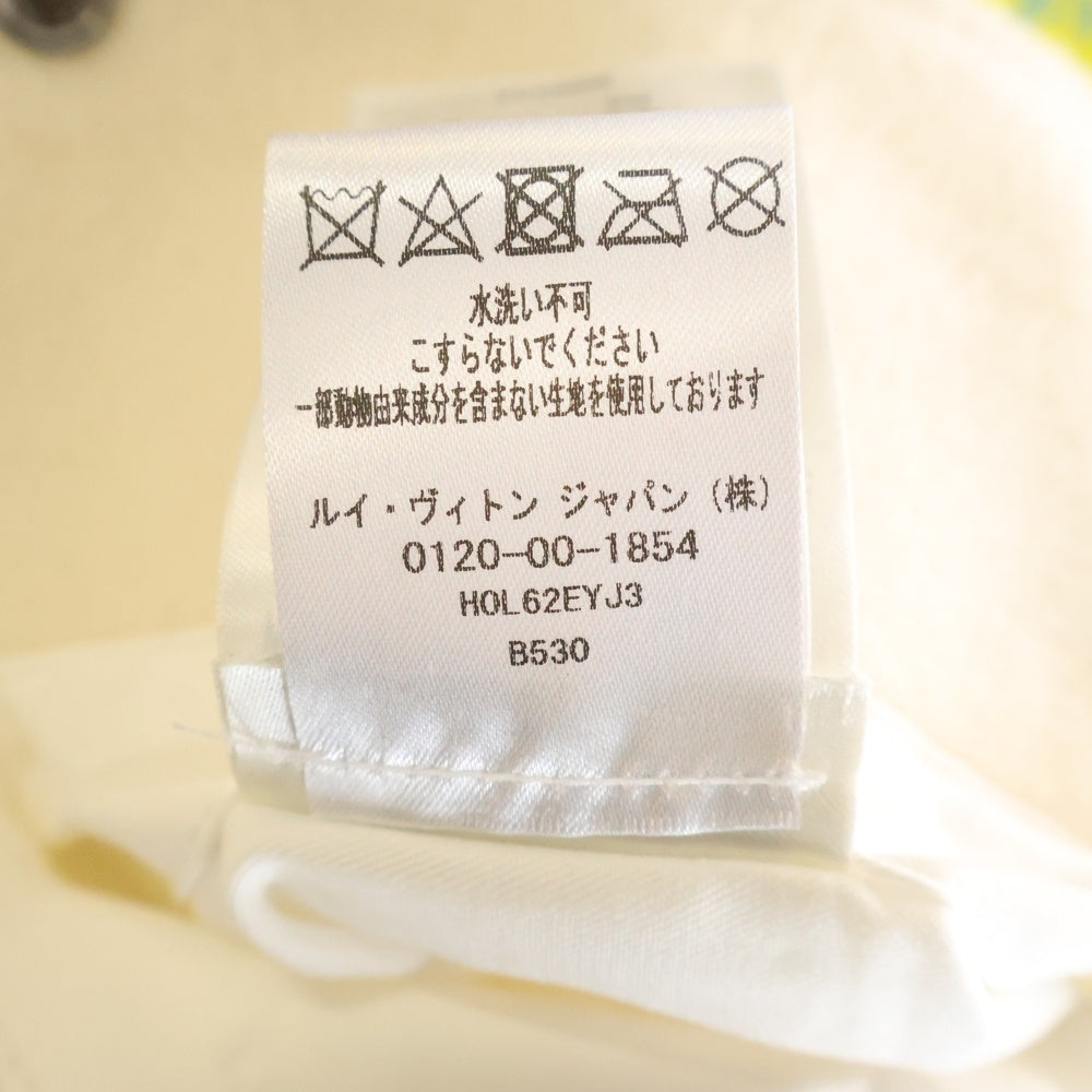 LOUIS VUITTON(ルイヴィトン) 23SS モノグラムプレイグラウンドバーシティブルゾン スタジャン アイボリー/イエロー RM231 YJ3 HOL62E