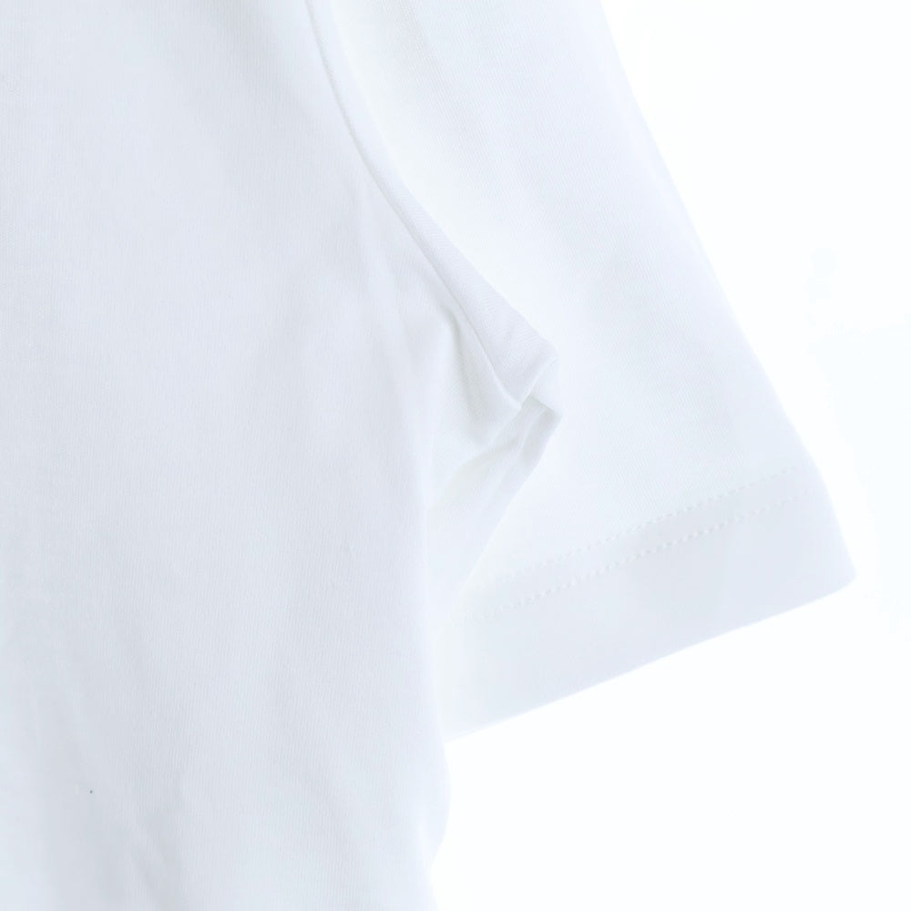 Berluti(ベルルッティ) Thabor スモールロゴ刺繍 クルーネック半袖Tシャツ ホワイト R26JRS124