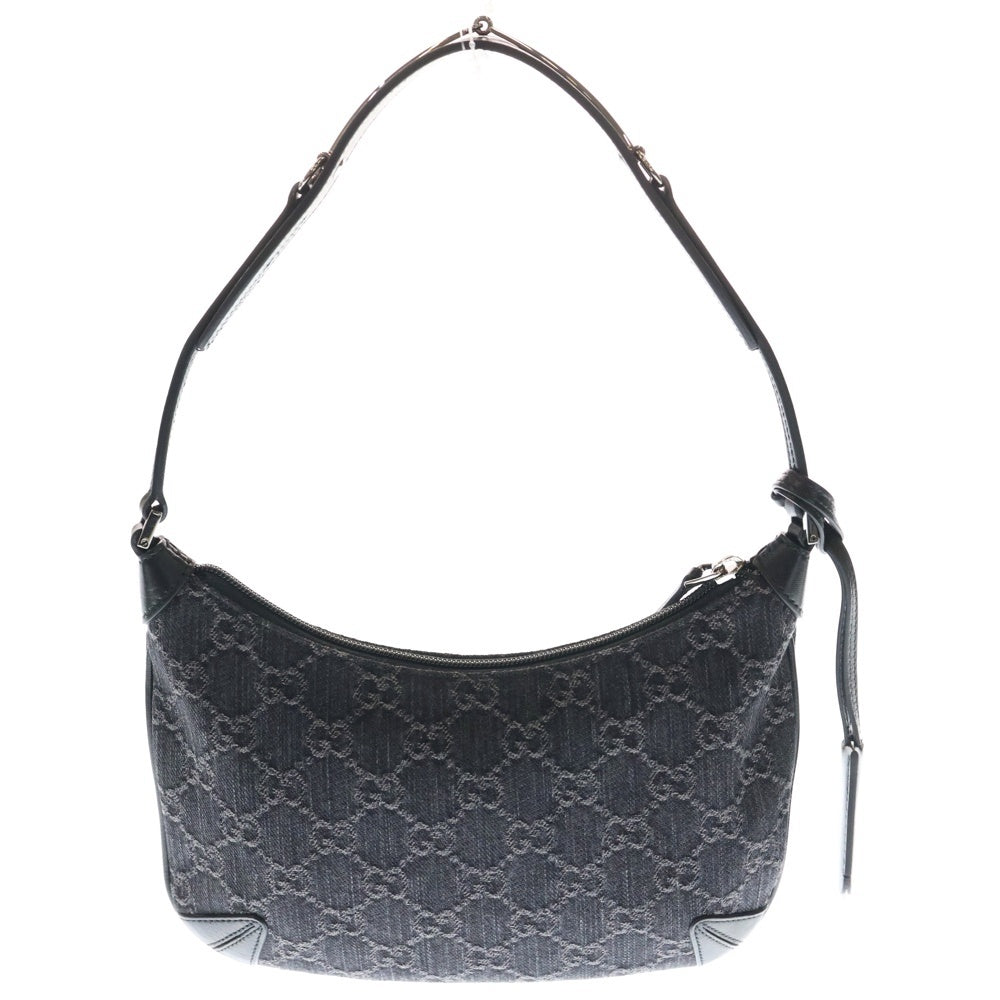 GUCCI(グッチ) GGデニム ショルダーバッグ ブラック 774719