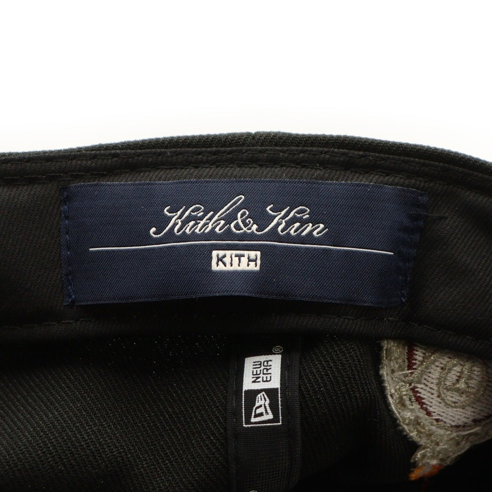 KITH(キス) ×NEW ERA 大阪限定 オリックスバッファローズ キャップ 帽子 ニューエラ ブラック
