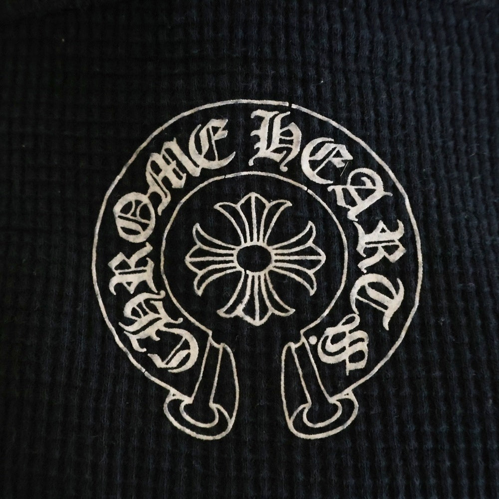 CHROME HEARTS(クロムハーツ) CH PLUS SWTSHRT HD ZIP CHプラスプリント 裏地サーマル ダガージップアップフーディーパーカー ブラック
