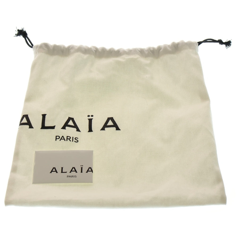 ALAIA(アライア) LE COEUR ショルダーバッグ ワンショルダー 斜め掛け ハートモチーフ カーフスキン ブラック