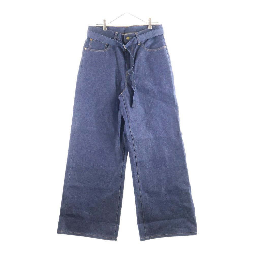 Sacai(サカイ) 25SS ×LEVI'S Denim Pants リーバイス ベルト ウォッシュド デニムパンツ インディゴ 25-0962S