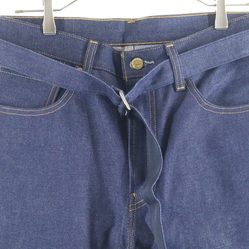 Sacai(サカイ) 25SS ×LEVI'S Denim Pants リーバイス ベルト ウォッシュド デニムパンツ インディゴ 25-0962S