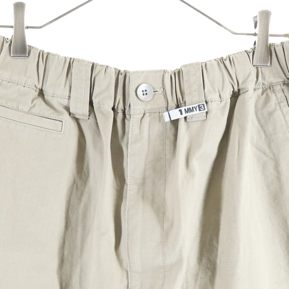 MAISON MIHARAYASUHIRO(メゾンミハラヤスヒロ) FOUR LEGS SHORTS フォーレッグショーツ ドッキング ベージュ/カーキ A14PT042