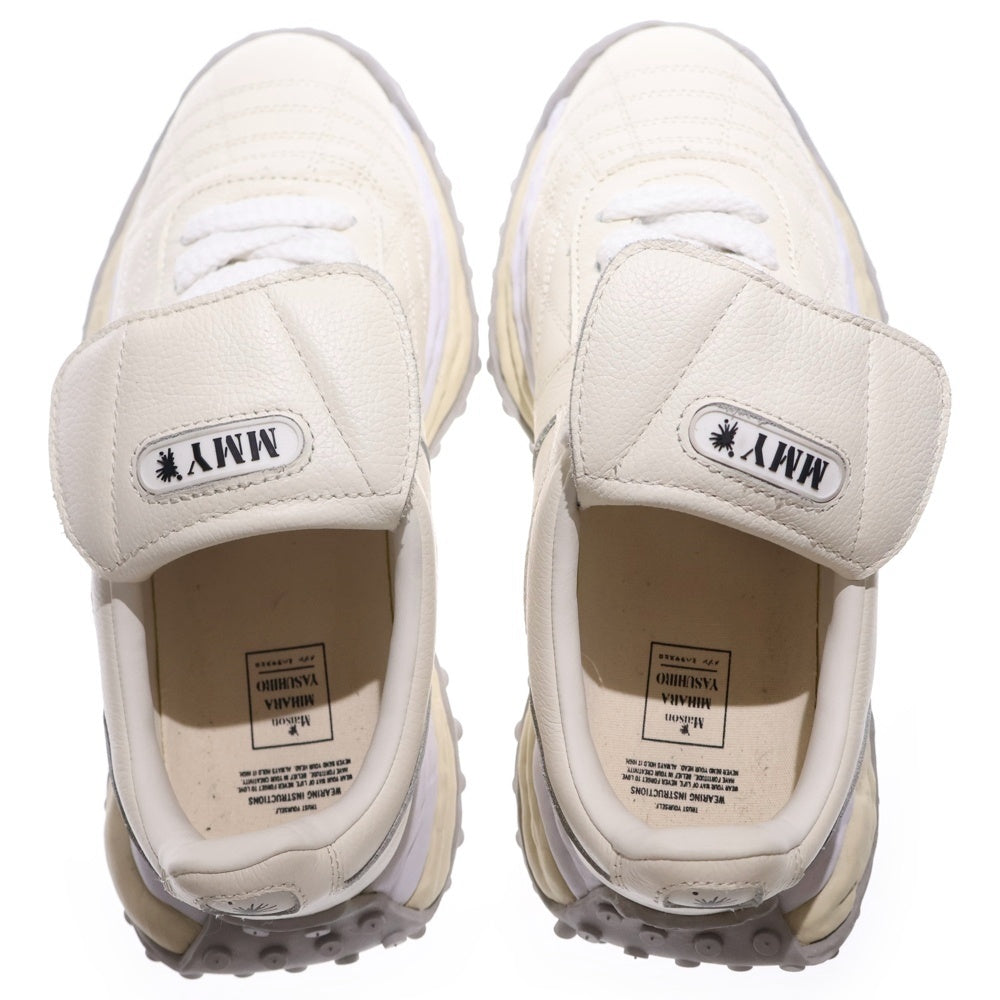 MAISON MIHARAYASUHIRO(メゾンミハラヤスヒロ) SCOTT OG Sole Leather Low-top Sneaker スコット オリジナルソール ローカットレザースニーカー ホワイト A14FW701