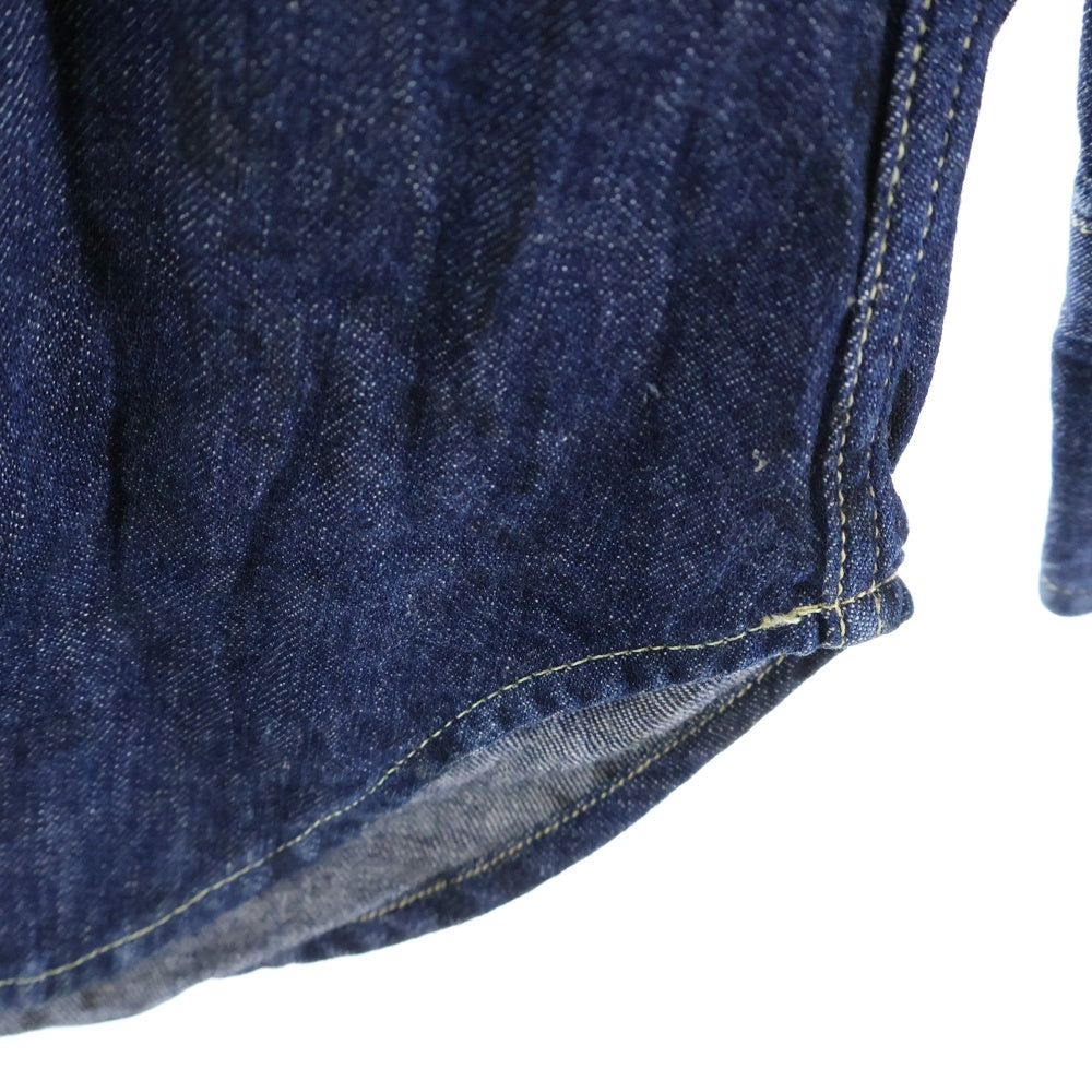 Levi's(リーバイス) BIGE ショートホーン バレンシア デニムシャツ 7205 1018 インディゴ