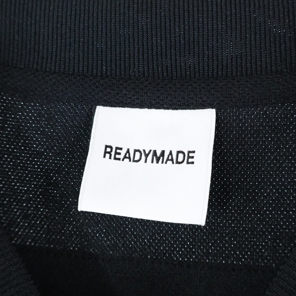 READY MADE(レディメイド) 23SS GAME SHIRT SMILE RE-PO-BK-00-00-249 ゲームシャツ ホッケーシャツ スマイル ブラック