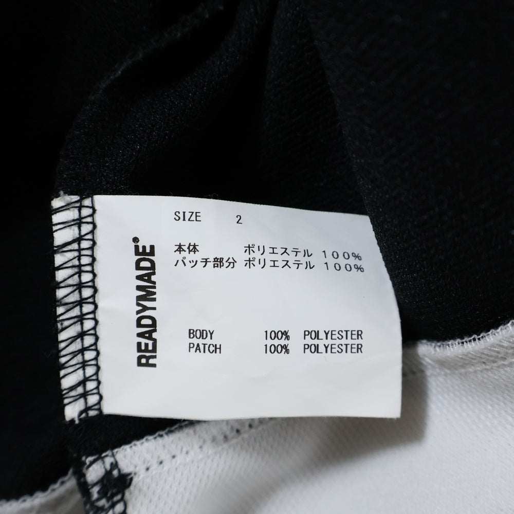 READY MADE(レディメイド) 23SS GAME SHIRT SMILE RE-PO-BK-00-00-249 ゲームシャツ ホッケーシャツ スマイル ブラック
