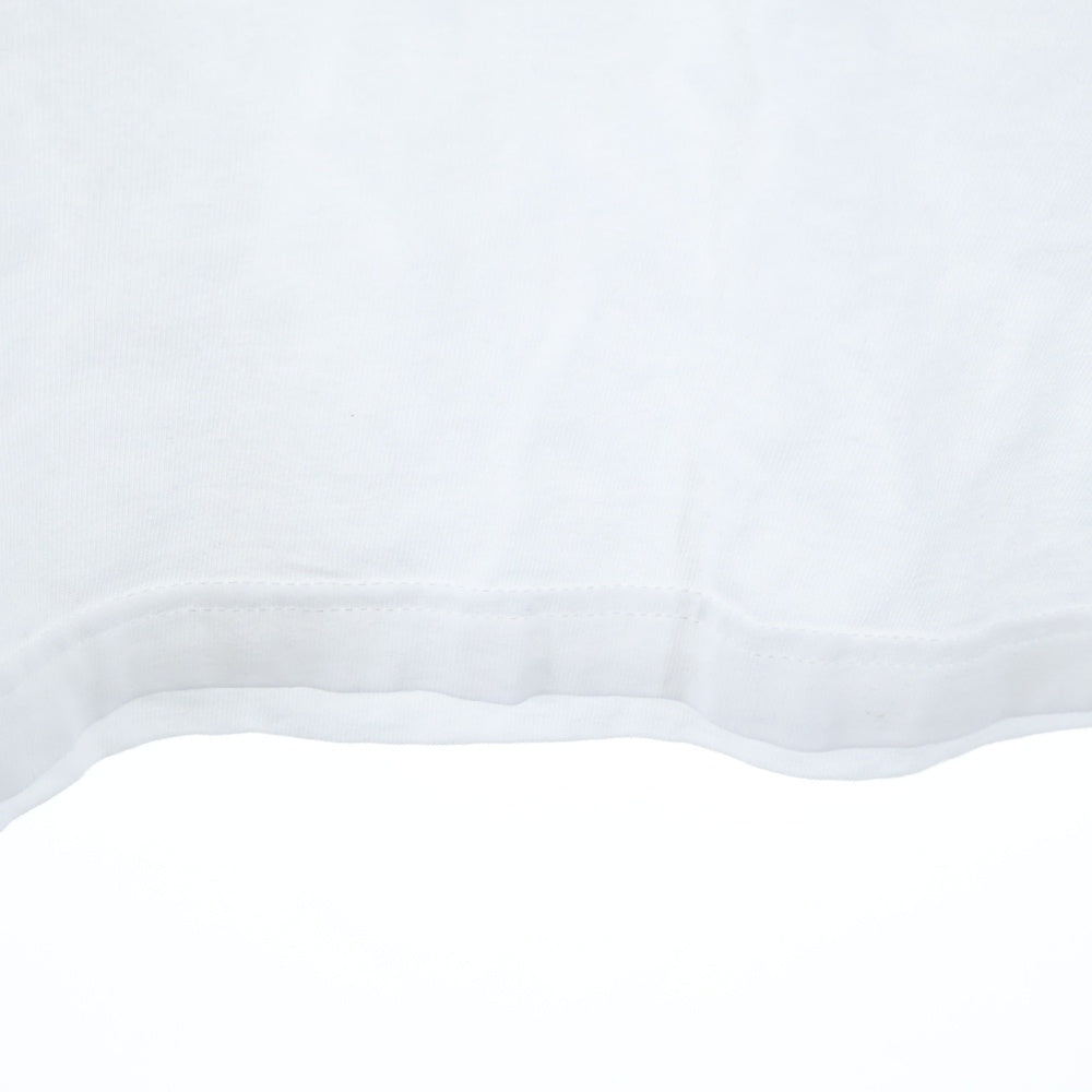 WIND AND SEA(ウィンダンシー) ×GOD SELECTION XXX ×ゴッドセレクション コラボ フロントデザイン 半袖Tシャツ カットソー ホワイト