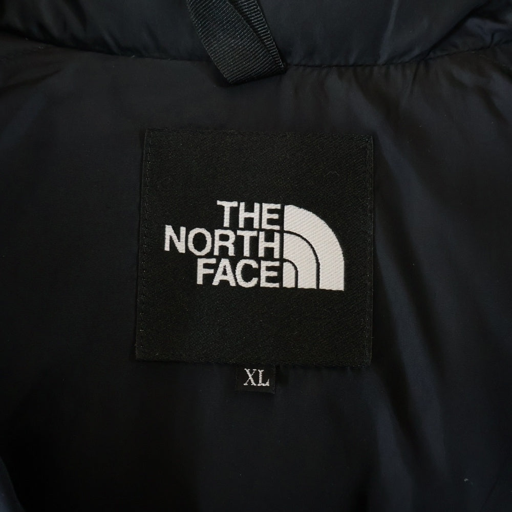 THE NORTH FACE(ザノースフェイス) NUPTSE JACKET ND91842 ヌプシ ダウンジャケット ブラック/カモフラ