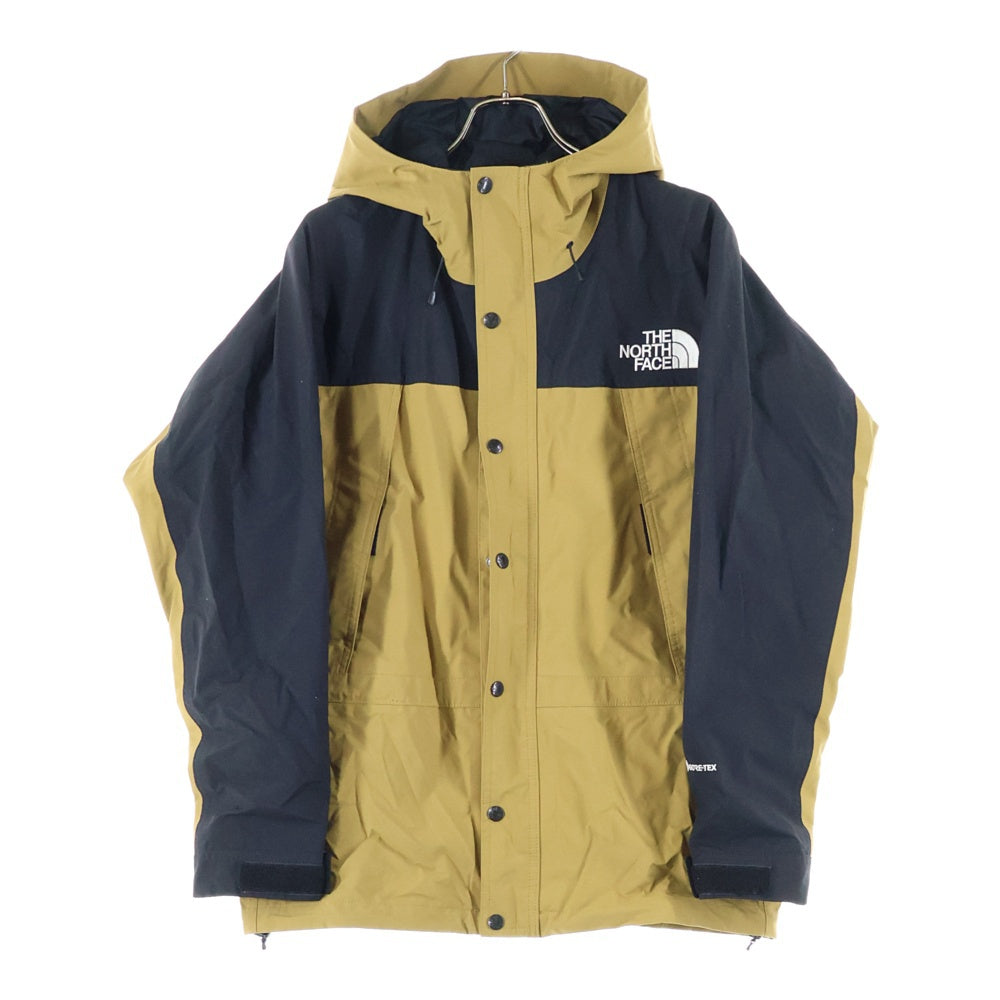 THE NORTH FACE(ザノースフェイス) MOUNTAIN LIGHT JACKET GORE-TEX NP11834 ゴアテックス 胸ロゴデザイン フーデッド ジップアップ マウンテンライトジャケット ブラウン