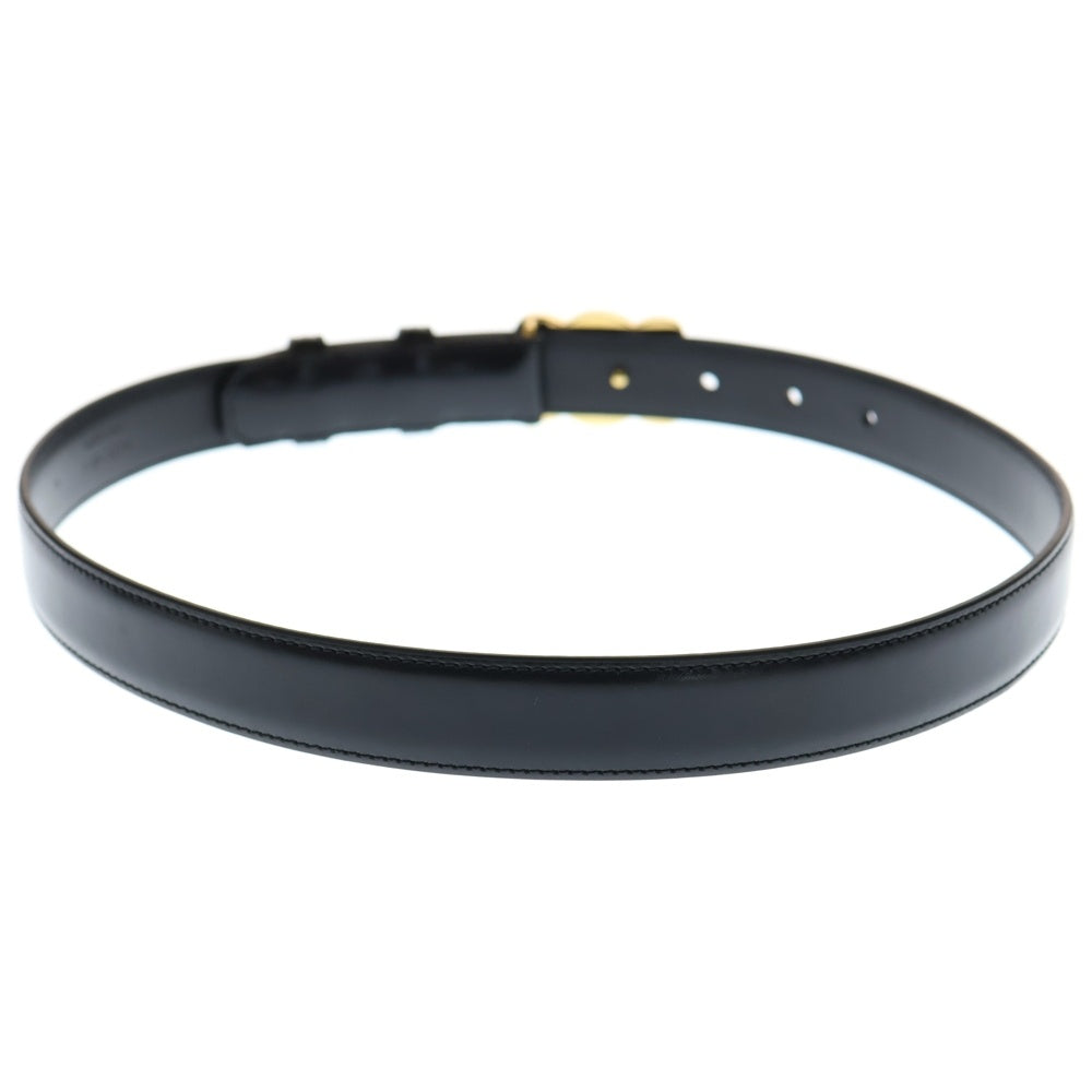 CELINE(セリーヌ) セリーヌ トリオンフ カーフスキン ベルト ブラック/ゴールド レディース