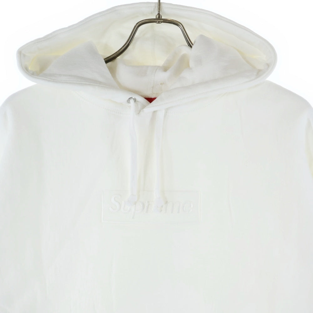 SUPREME(シュプリーム) 23AW Box Logo Hooded Sweatshirt ボックスロゴ フーデッド プルオーバー スウェットパーカー ホワイト