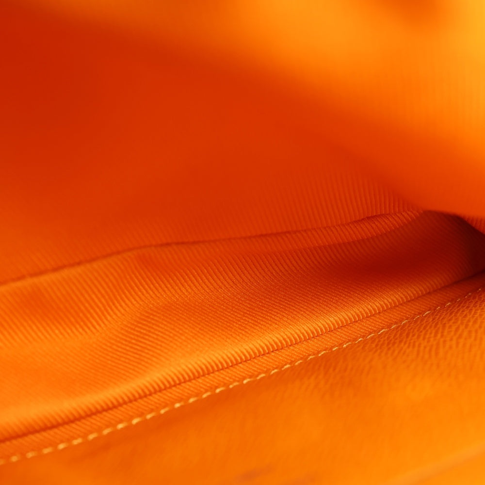 LOUIS VUITTON(ルイヴィトン) モノグラム サテライト アルファクラッチ フラップ付レザー切替ロゴキャンバスハンドバッグ シルバー M44171 CA5108