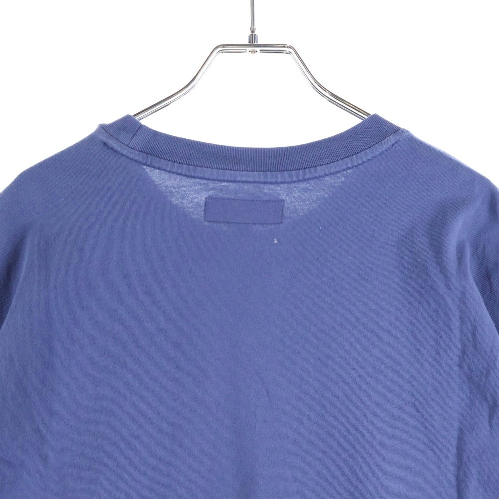 SUPREME(シュプリーム) 25SS Warm Up Washed S/S Top ロゴ刺繍 ウォームアップウォッシュド 半袖Tシャツ カットソー ネイビー