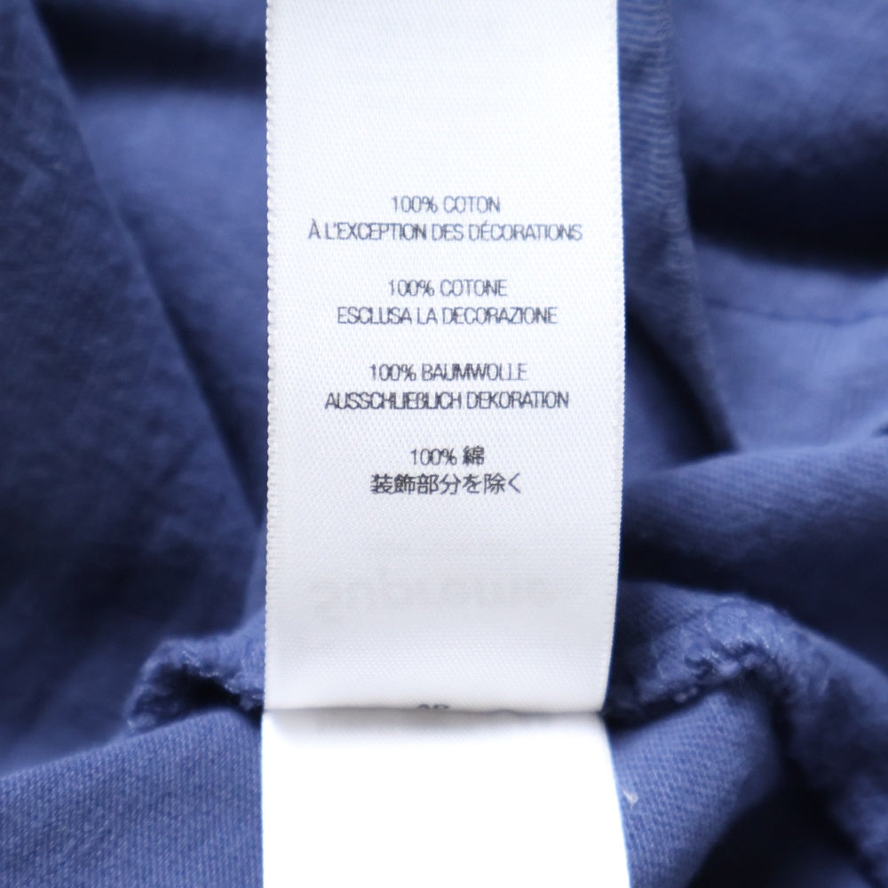 SUPREME(シュプリーム) 25SS Warm Up Washed S/S Top ロゴ刺繍 ウォームアップウォッシュド 半袖Tシャツ カットソー ネイビー