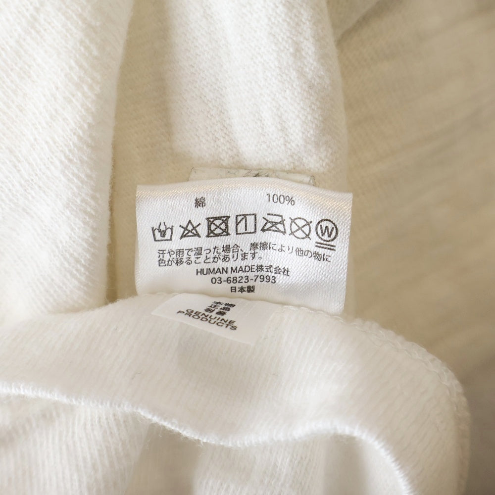 HUMAN MADE(ヒューマンメイド) 25SS GRAPHIC T-SHIRT The Future is in the past 半袖Tシャツ ホワイト