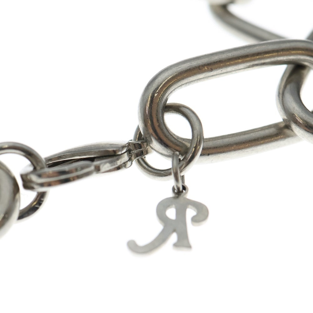 RAF SIMONS(ラフシモンズ) 22AW 南京錠 チェーンネックレス シルバー