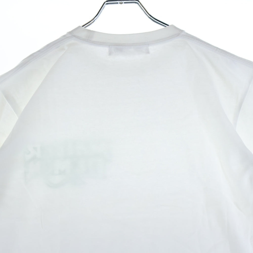 TOGA TOO(トーガ トゥ) MAILER DEMON T-shirt プリントクルーネック半袖Tシャツ TZ241ーJK542 ホワイト