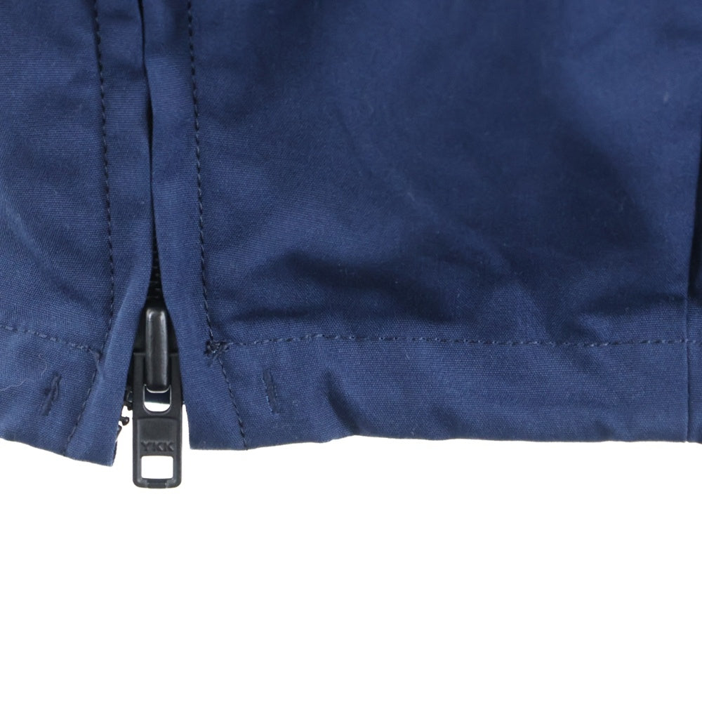 TOGA TOO(トーガ トゥ) 25AW Weather cloth pants TZ252-FF983 ジップドカーゴパンツ ネイビー