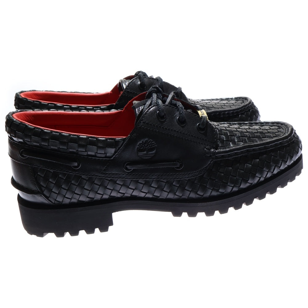 SUPREME(シュプリーム) 22AW ×Timberland Woven 3 Eye Lug Shoe ティンバーランド 3アイ ウーブン スリー アイ ラグ シューズ ローファー デッキシューズ ローカットスニーカー A5Y4F
