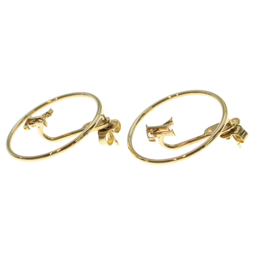 LOUIS VUITTON(ルイヴィトン) ブックル ドレイユ・フープ LV エクリプス ピアス ゴールド